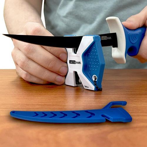 AccuSharp 763c Fillet Knife Plus 2-Step Carbide-Ceramic Knife Sharpener - Image 3