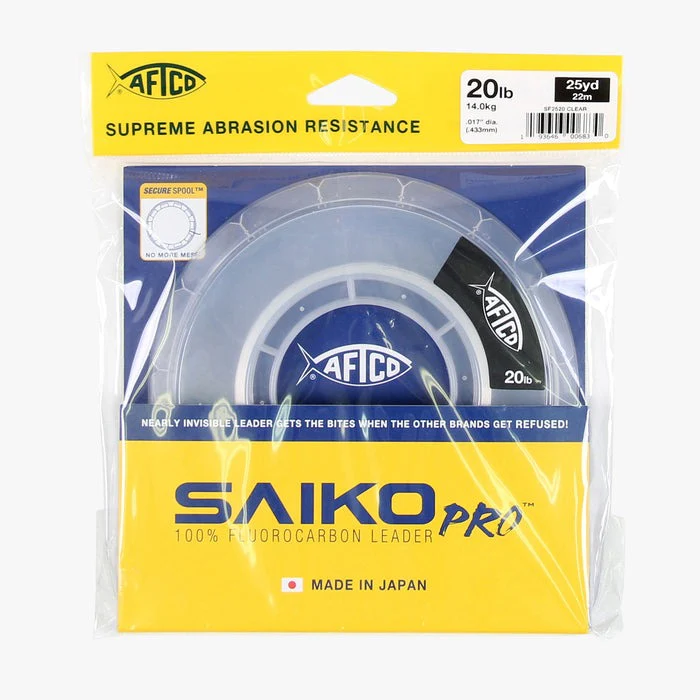 AFTCO Saiko Pro 100% Fluorocarbon Leader