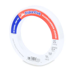 American Fishing Wire Triple Fish 100% Fluorocarbon Leader