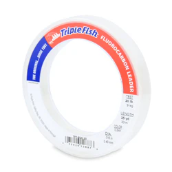 American Fishing Wire Triple Fish 100% Fluorocarbon Leader - Image 2