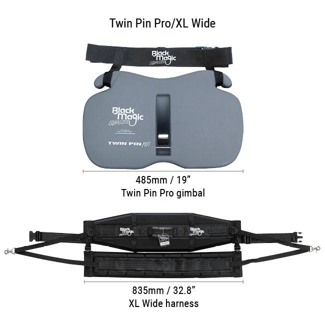 Black Magic Tackle Twin Pin Pro Equalizer Harness and Gimbal Set - Image 3