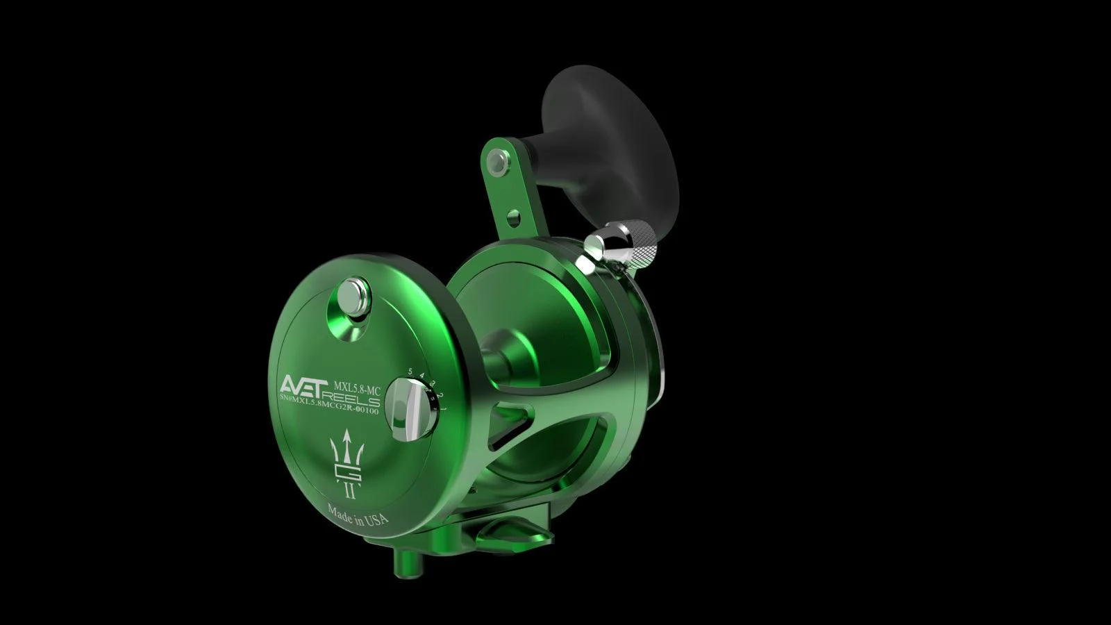 Avet MXL G2 MC Single Speed Lever Drag Reels - Image 8