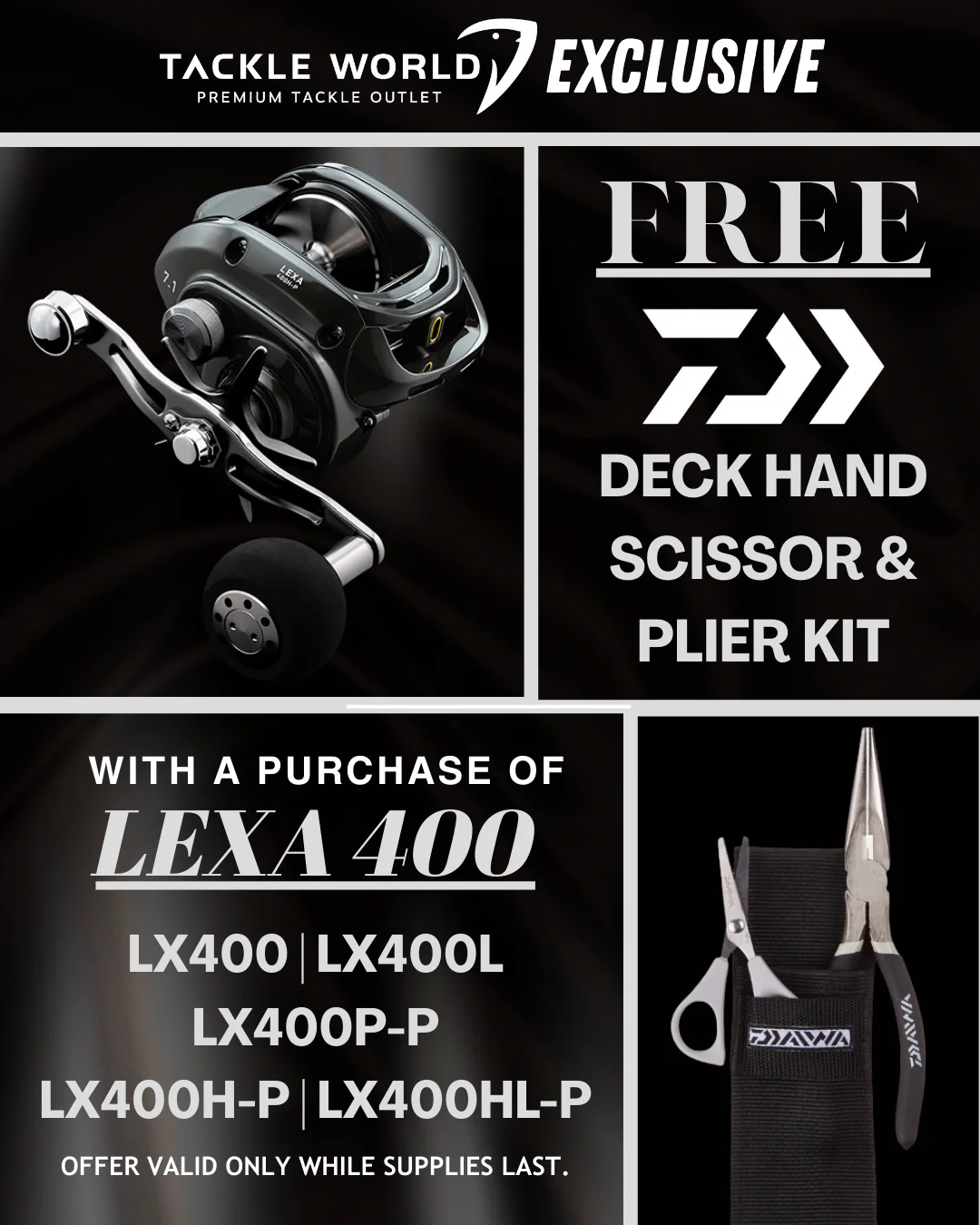 Daiwa 2023 Lexa Baitcasting Reels - Image 2