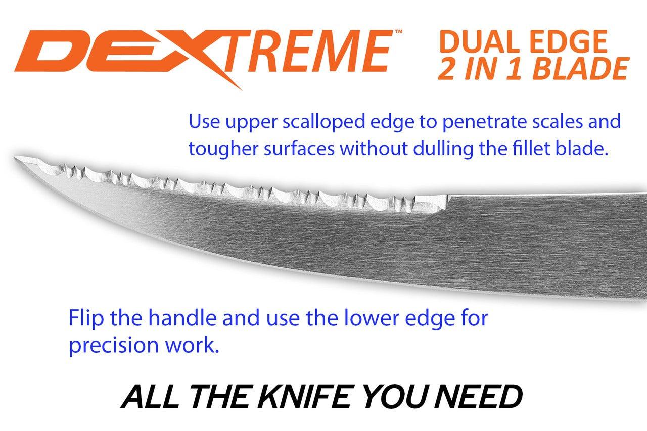 Dexter Dextreme 7" Dual Edge Flexible Fillet Knife with Sheath - Image 3