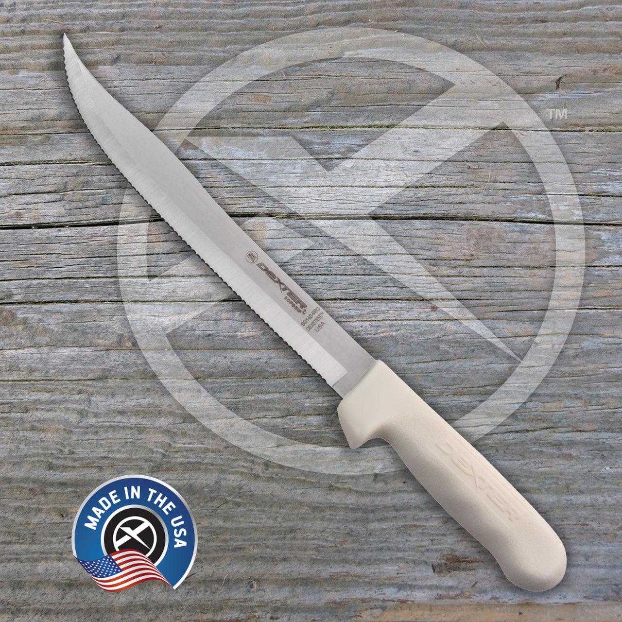 Dexter Russell S142-9SC 9" Sani-Safe Scalloped Knives - Image 2
