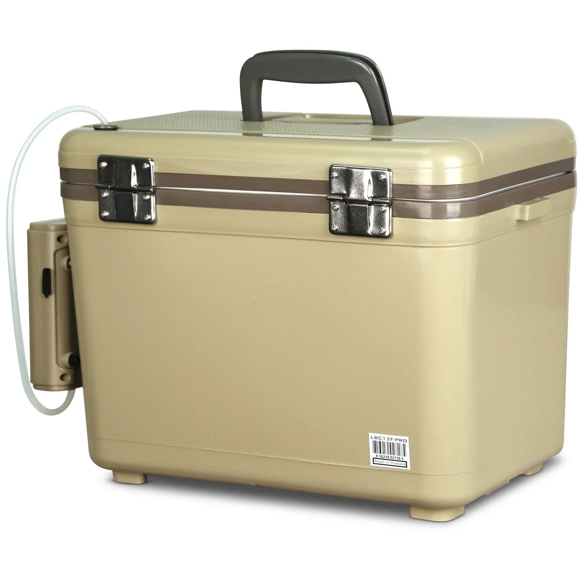Engel 13 Quart Live Bait Pro Cooler with AP3 Rechargeable Aerator & Stainless Hardware - Image 5