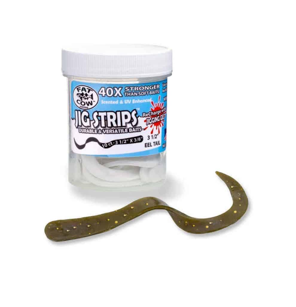 Fat Cow Jig Strips Eel Tail - Image 3