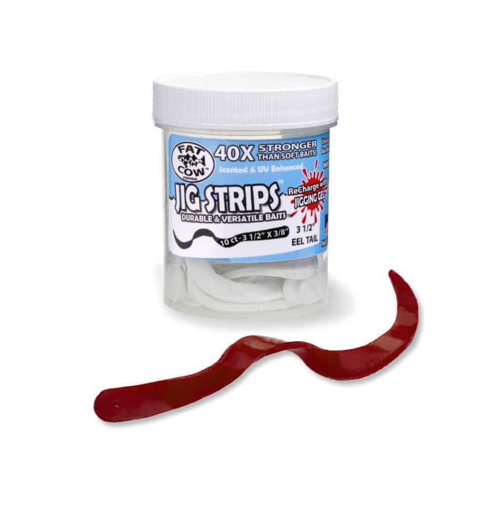 Fat Cow Jig Strips Eel Tail - Image 6