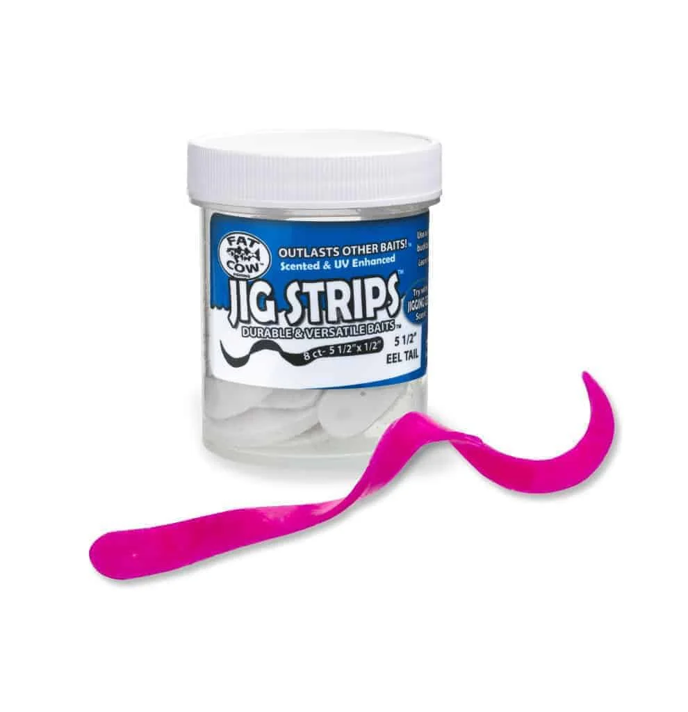 Fat Cow Jig Strips Eel Tail - Image 7