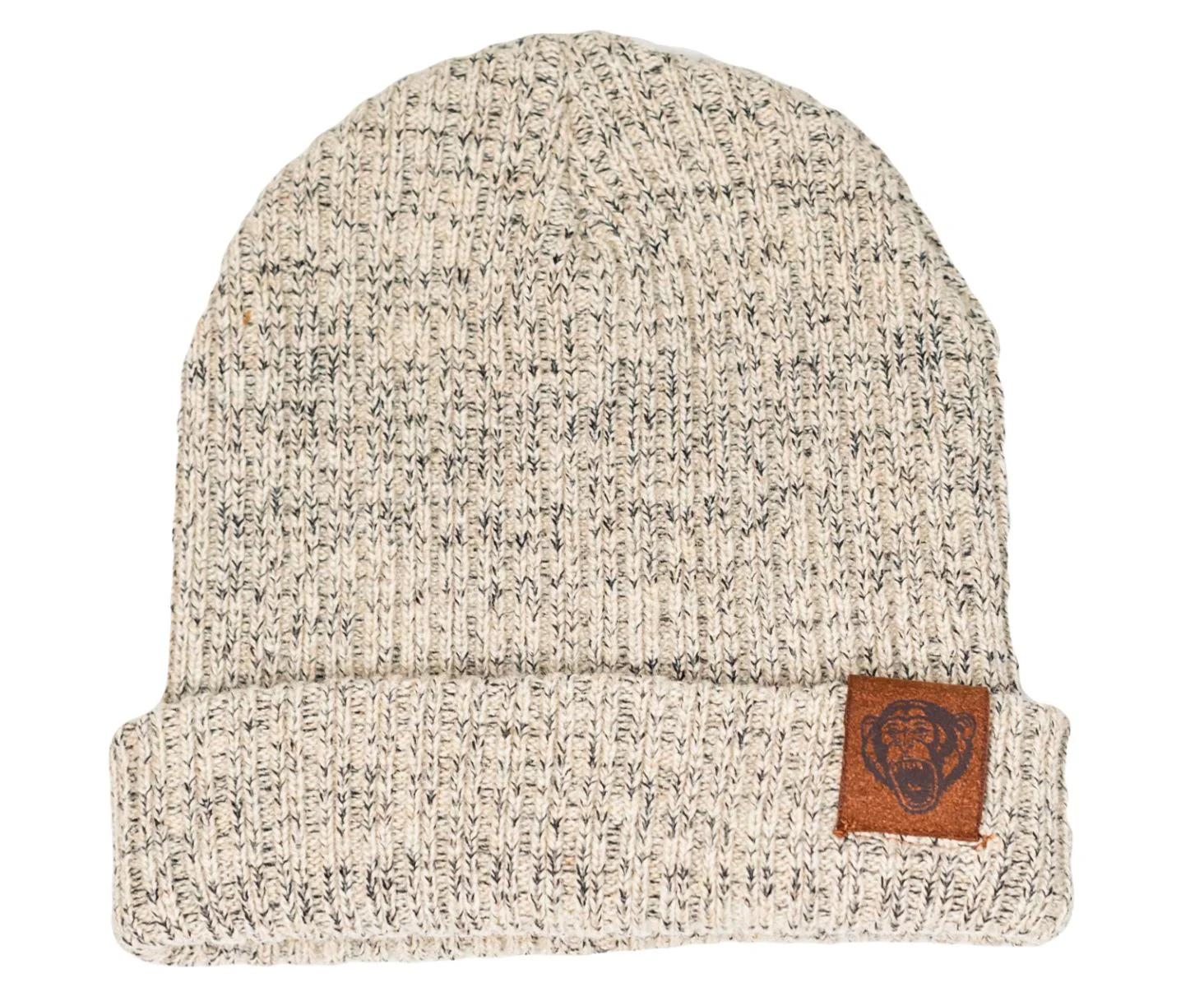 Fish Monkey Wooly Head Ribbed Knit Wool Beanie - Image 2