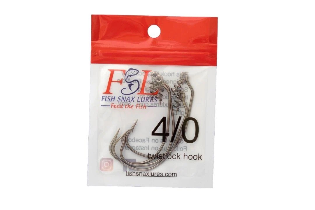 Fish Snax Lures Twistlock Hooks - Image 2