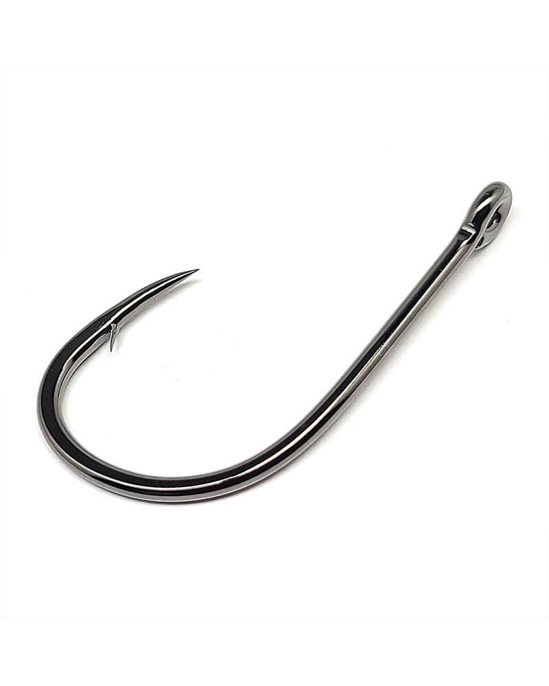 Gamakatsu Octopus Straight Eye 4x Strong In-Line Point Hooks NS Black - Image 2