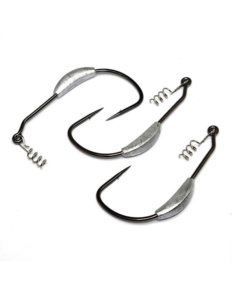 Gamakatsu Superline Spring Lock Weighted Hooks NS Black - Image 3