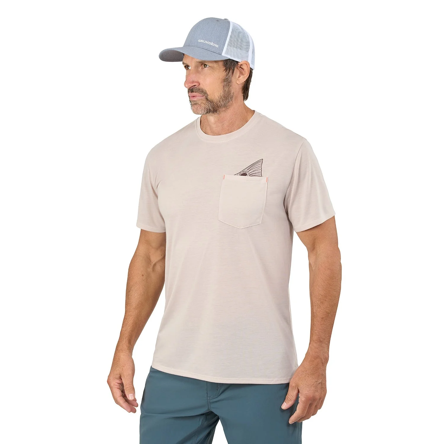 Grundens Species Pocket Tee - Image 10