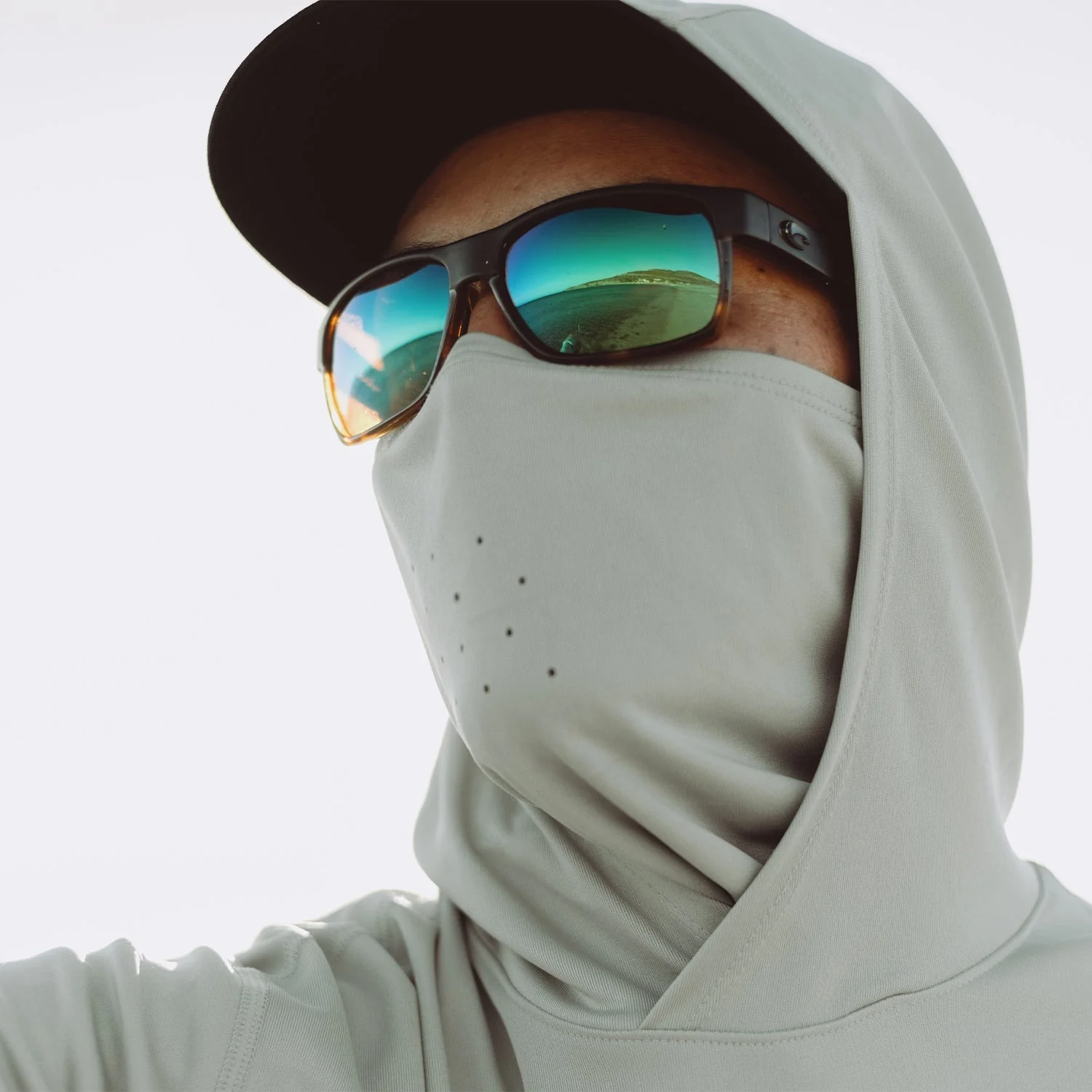 Grundens Tough Sun Masked Hoodie - Image 4