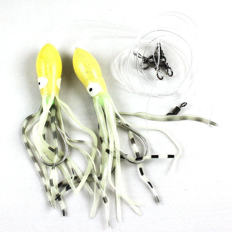 Jigging World Deep Drop Foam Glow Head Tile Fish Rigs - Image 2