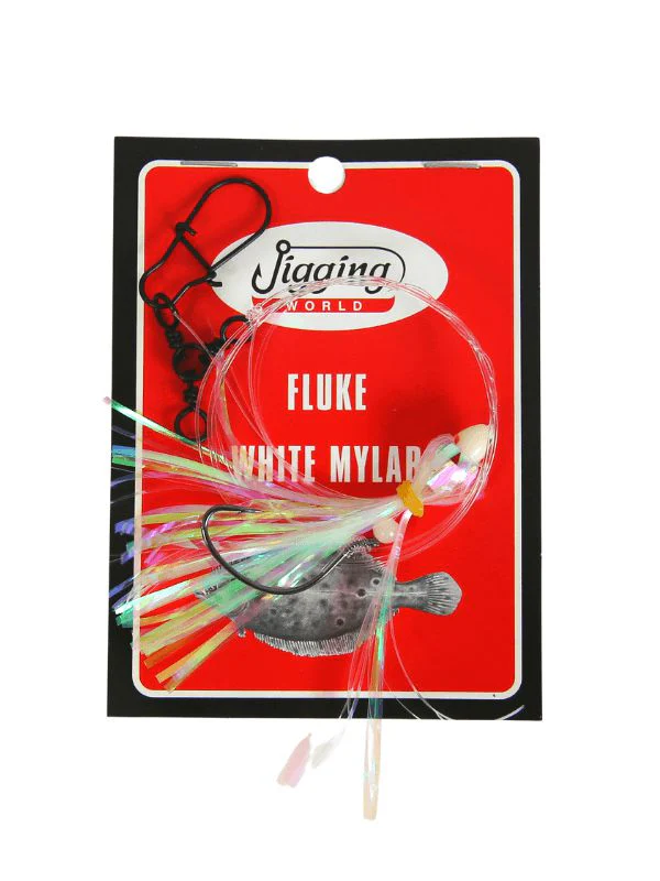 Jigging World Fluke Rigs with Mylar