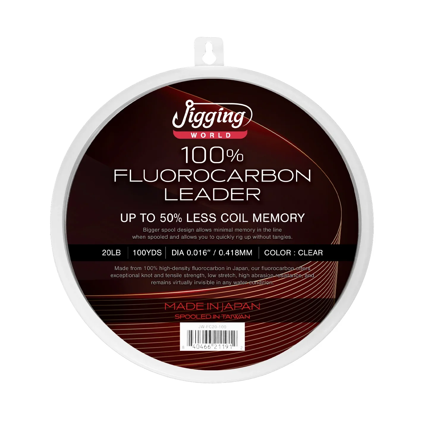 Jigging World Fluorocarbon Leader