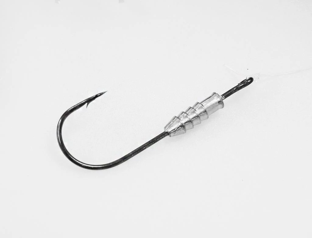 Jigging World Hi-Lo Flasher Rigs with Weighted Grub Holder Hooks - Image 4