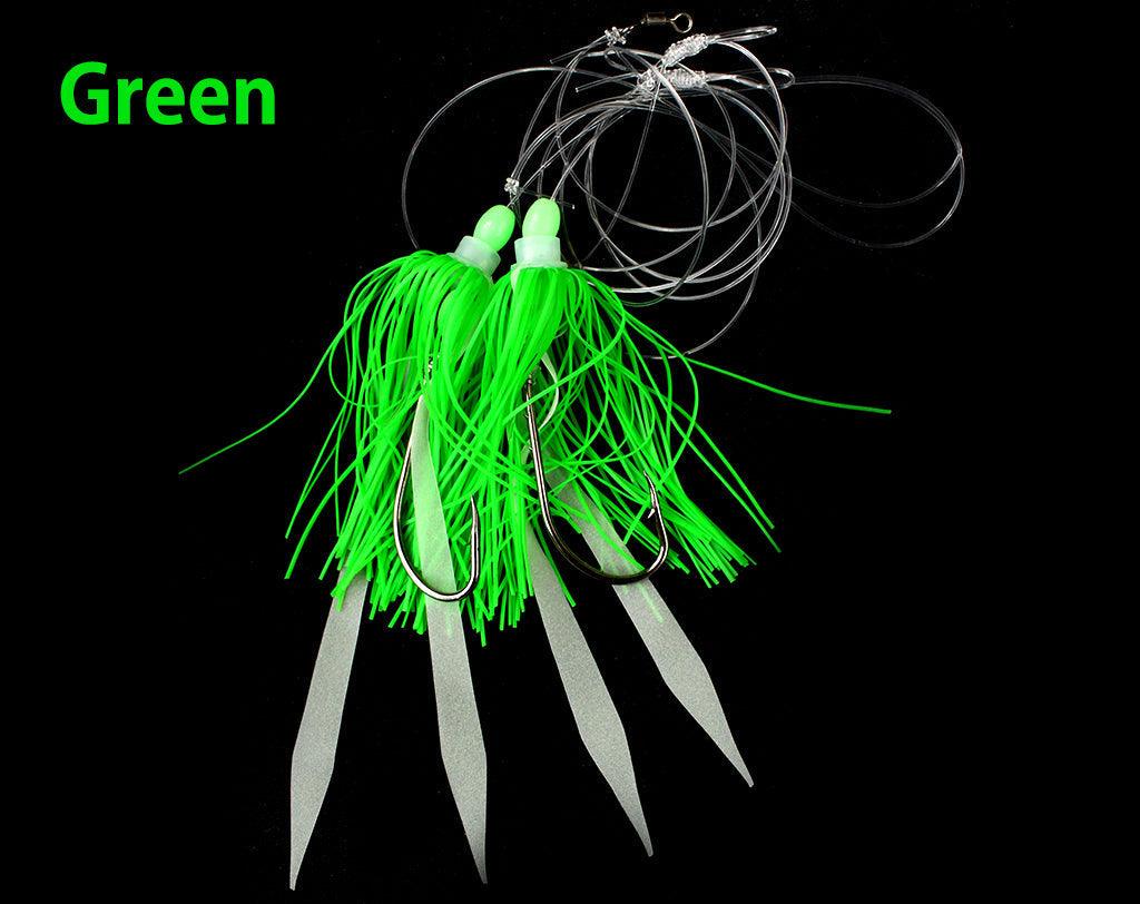 Jigging World Hi-Lo Silicone Skirt Rigs - Image 4