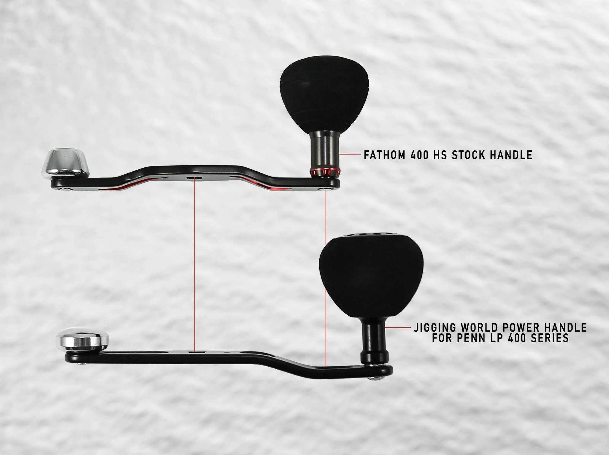 Jigging World - Power Handles for Penn Squall 400 & Fathom 400 Low Profile Reels - Image 8