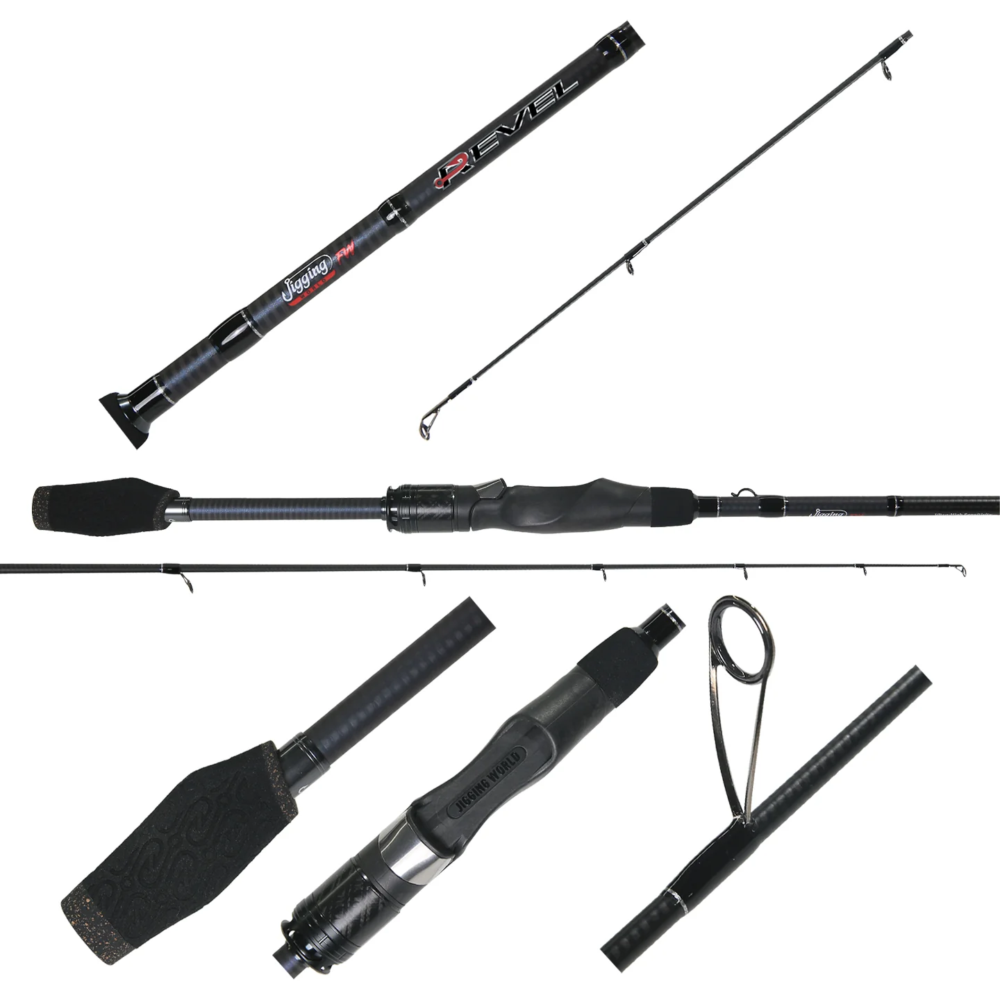 Jigging World Revel Spinning Rods