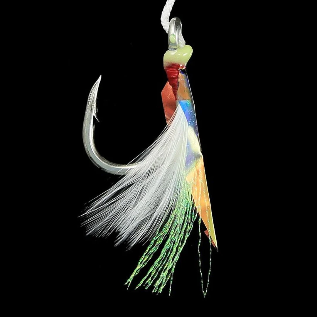 Jigging World ZBlade SJ-51 Single Assist 4X Hooks - Image 2