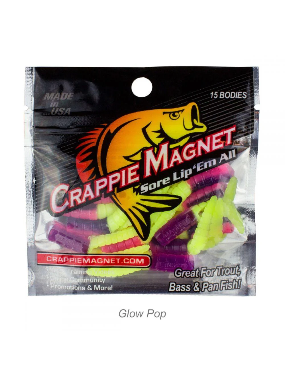 Leland Lures Crappie Magnet 15pc Body Packs - Image 10