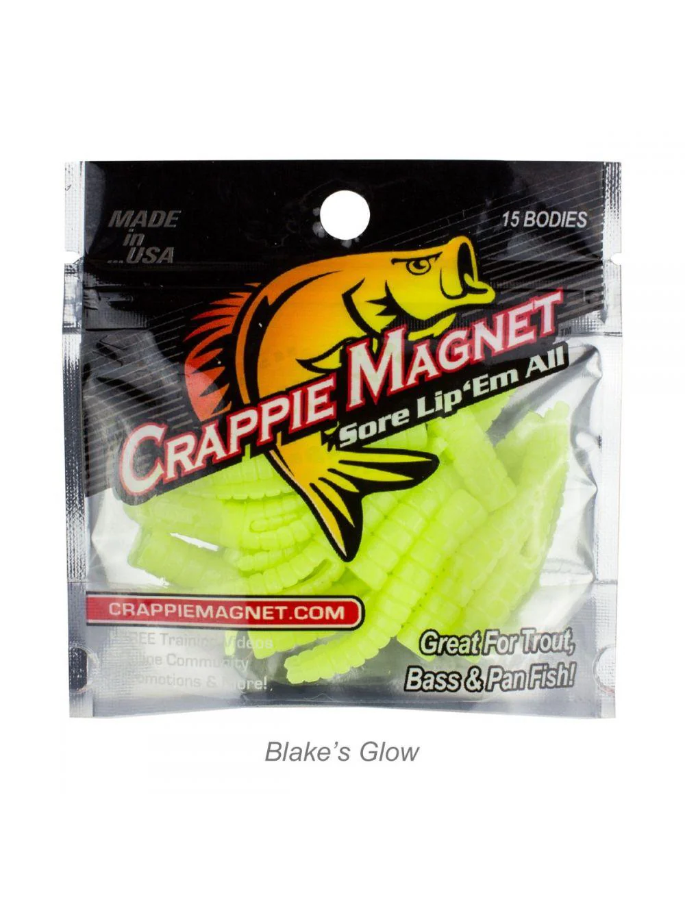 Leland Lures Crappie Magnet 15pc Body Packs - Image 11