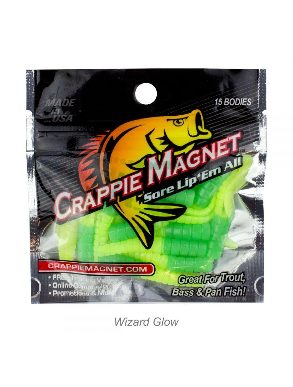 Leland Lures Crappie Magnet 15pc Body Packs - Image 12