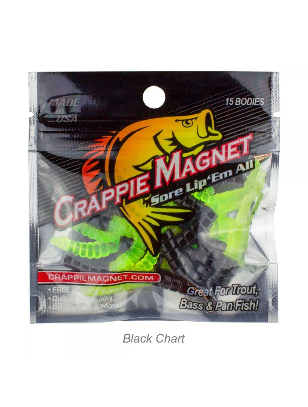 Leland Lures Crappie Magnet 15pc Body Packs - Image 2