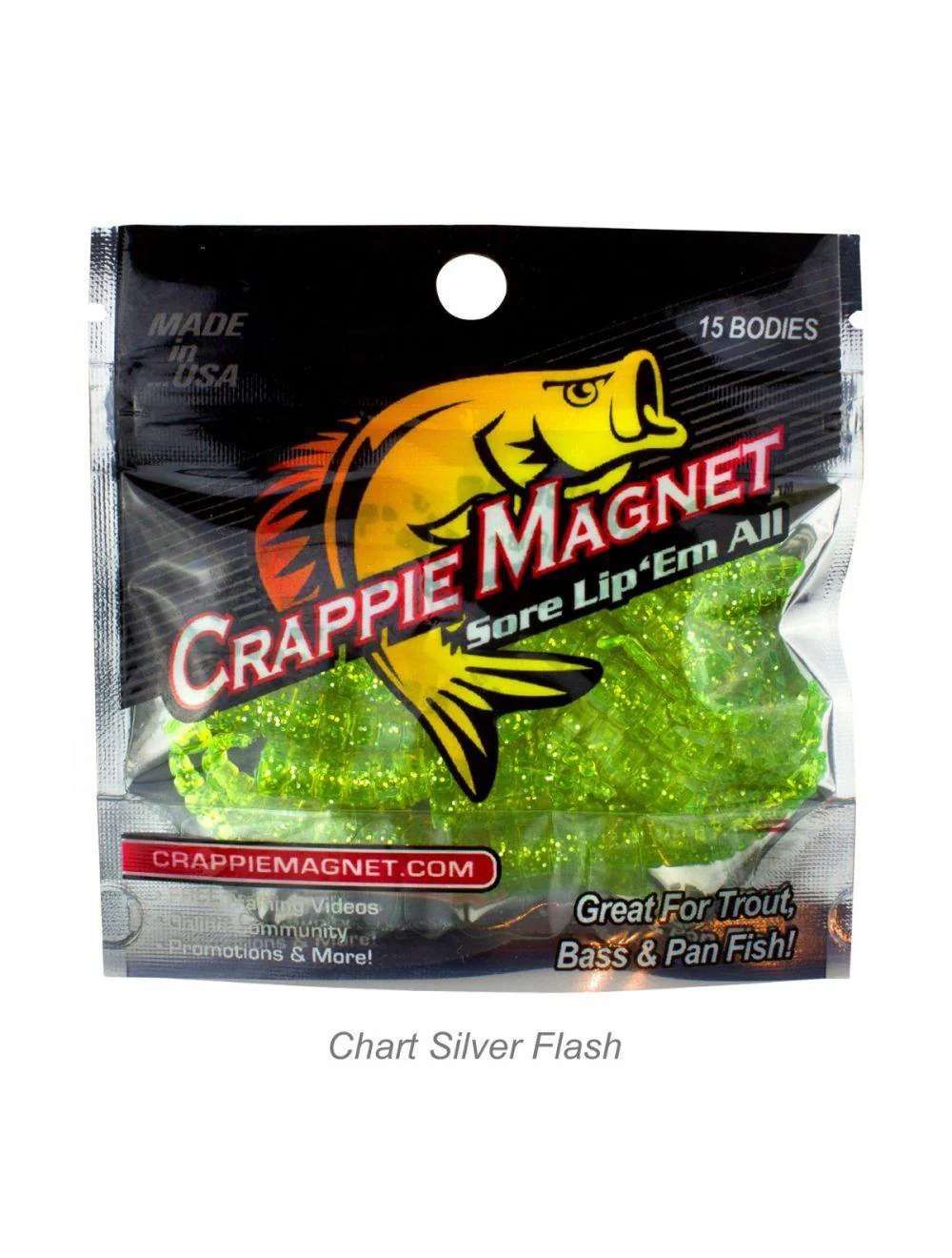 Leland Lures Crappie Magnet 15pc Body Packs - Image 4