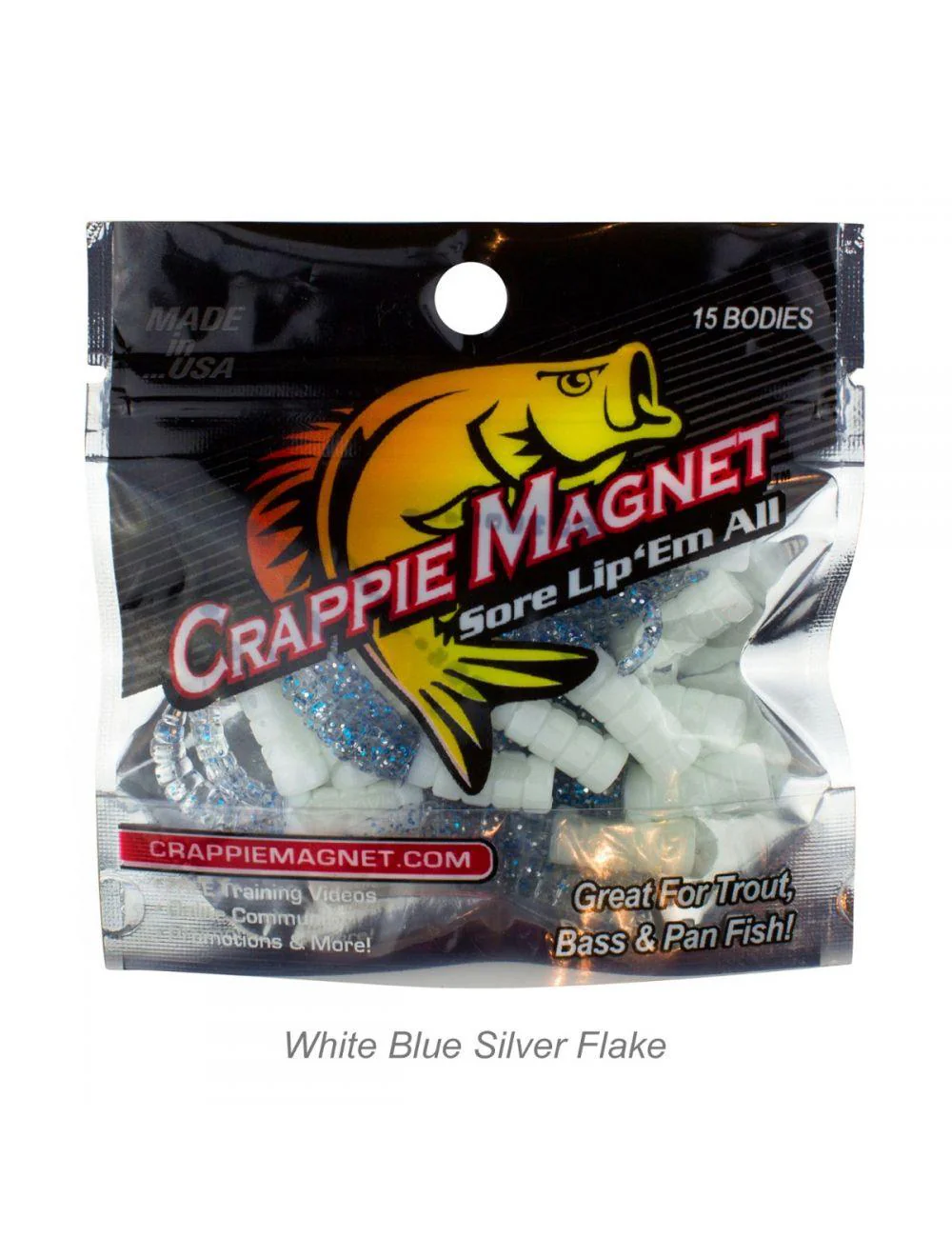 Leland Lures Crappie Magnet 15pc Body Packs - Image 6