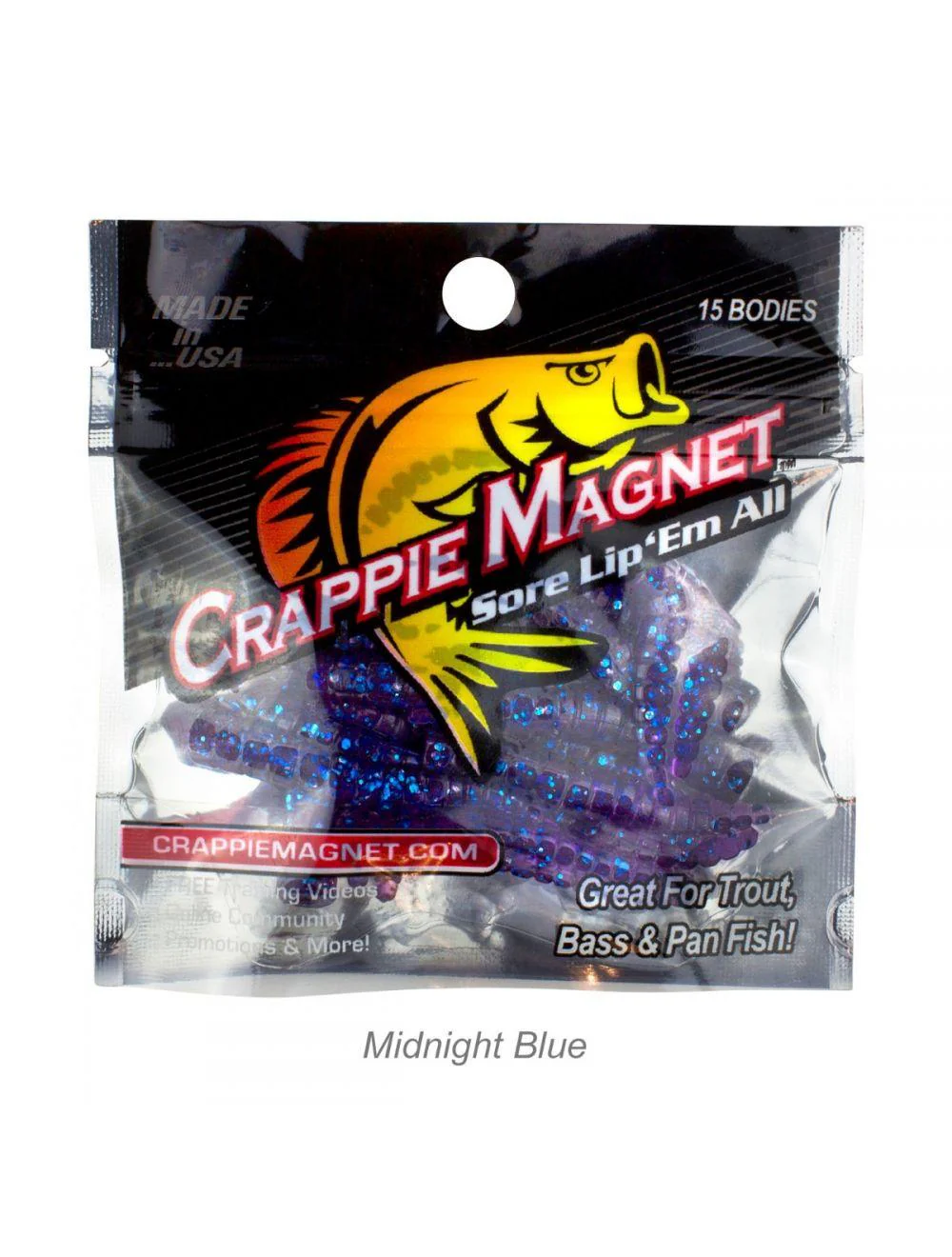 Leland Lures Crappie Magnet 15pc Body Packs - Image 7