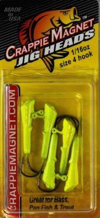 Leland Lures Crappie Magnet Replacement Jig Heads - Image 2
