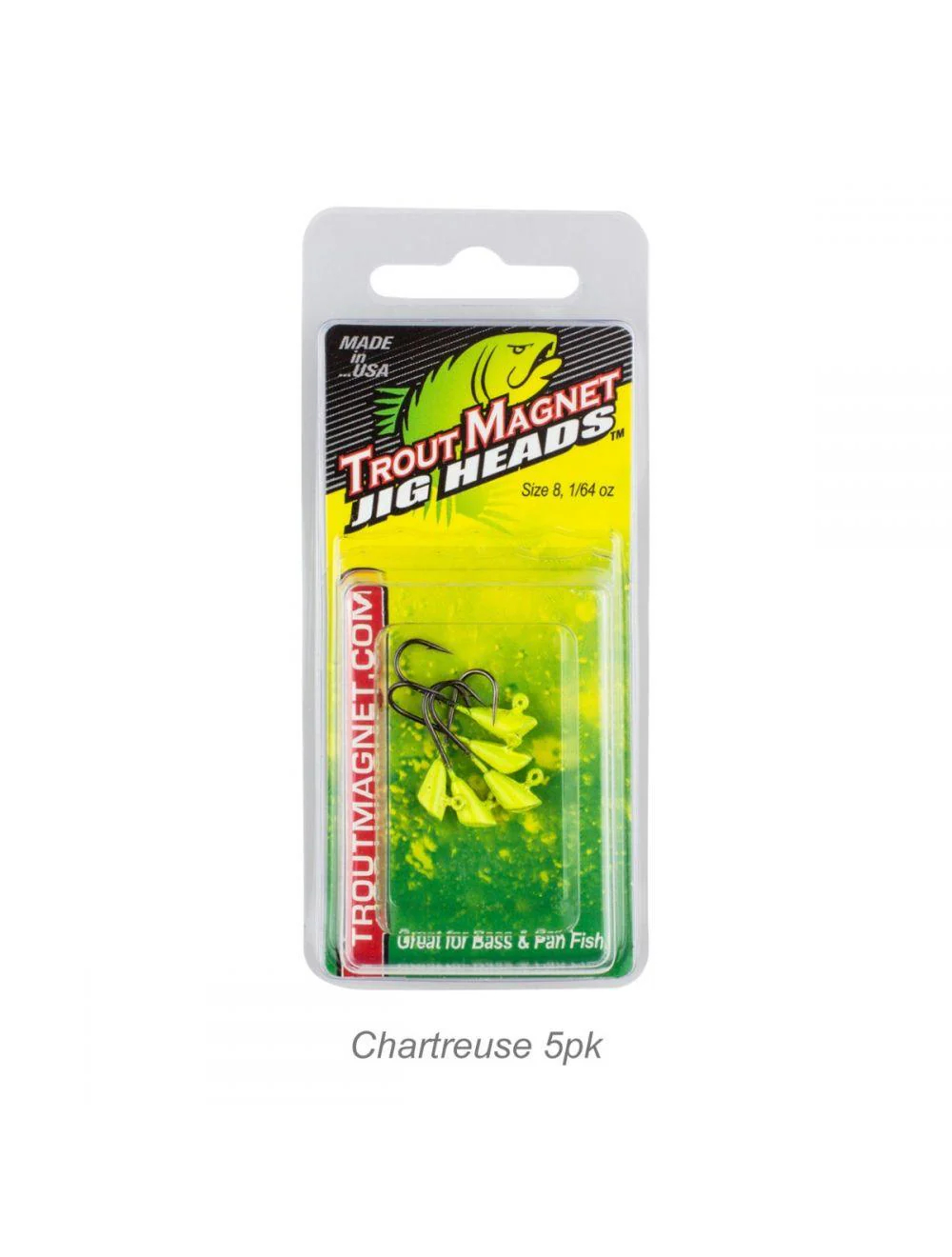 Leland Lures Trout Magnet Jig Heads 1/64oz 5pk - Image 2