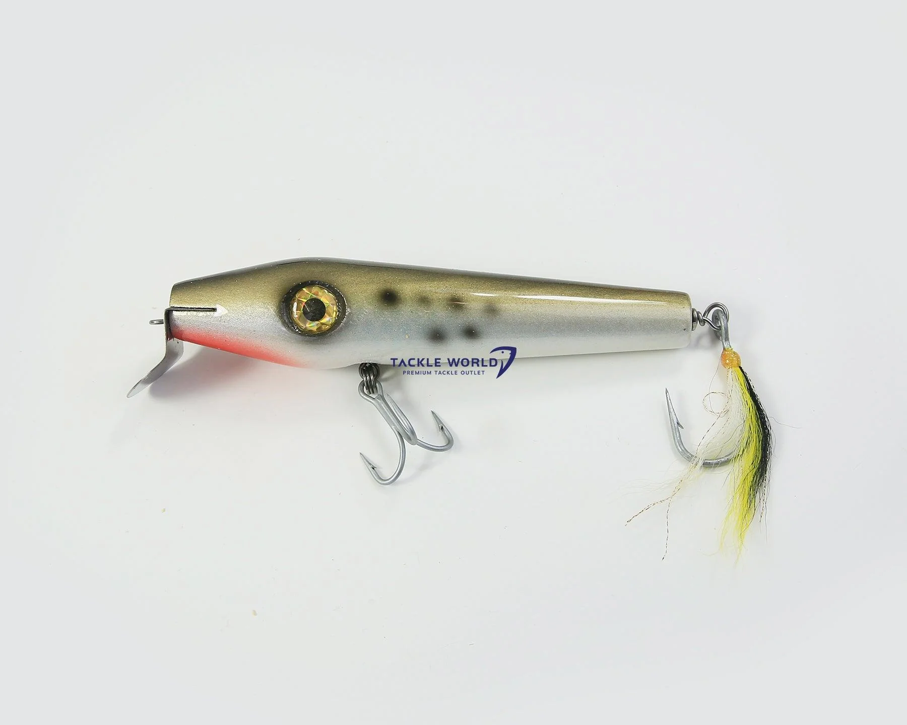 Lemire's Plugworks Senior Swimmer 6.5." 2.5oz Metal Lip