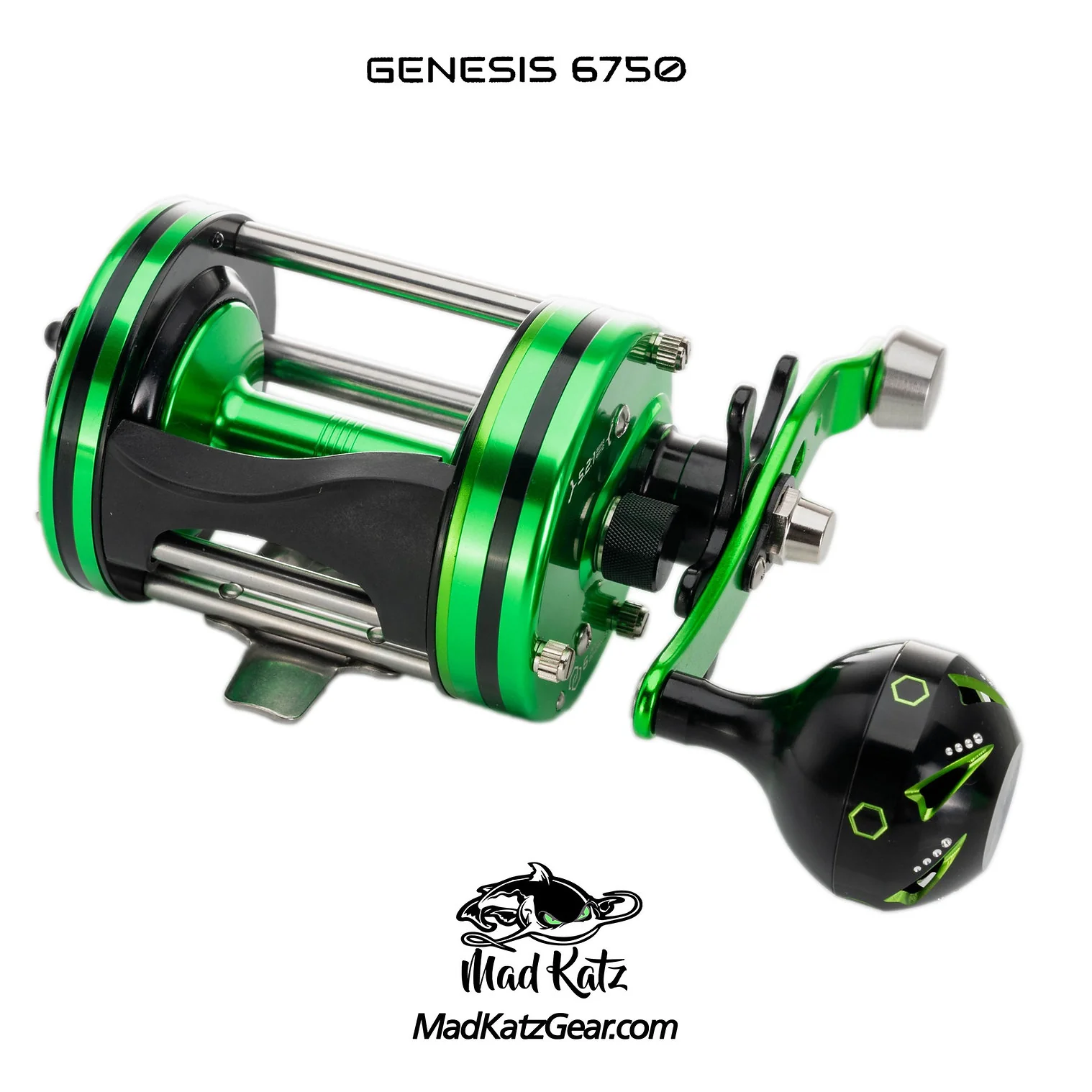 Mad Katz Genesis 6750 Round Baitcasting Reels - Image 2