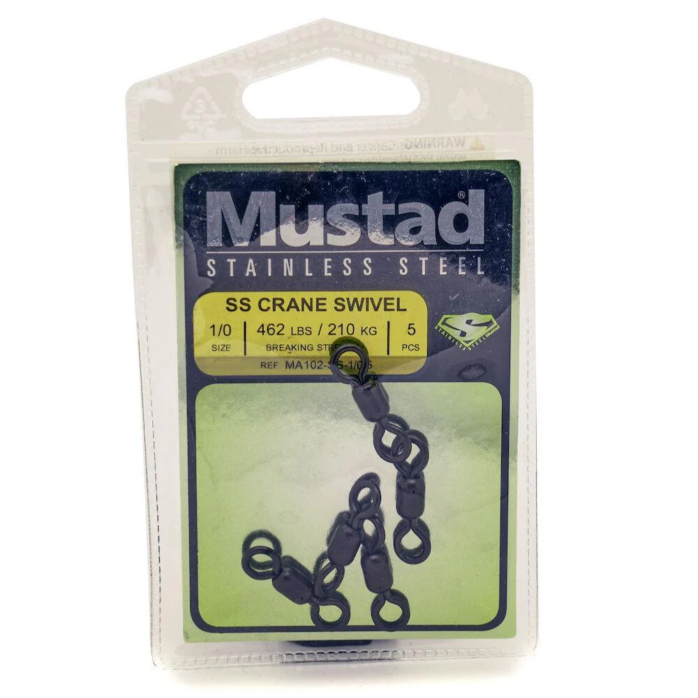 Mustad MA102-SS Crane Stainless Steel Swivels - Image 2