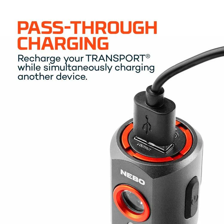 Nebo Transport 400 2-IN-1 Car Charger and Flashlight - Image 6