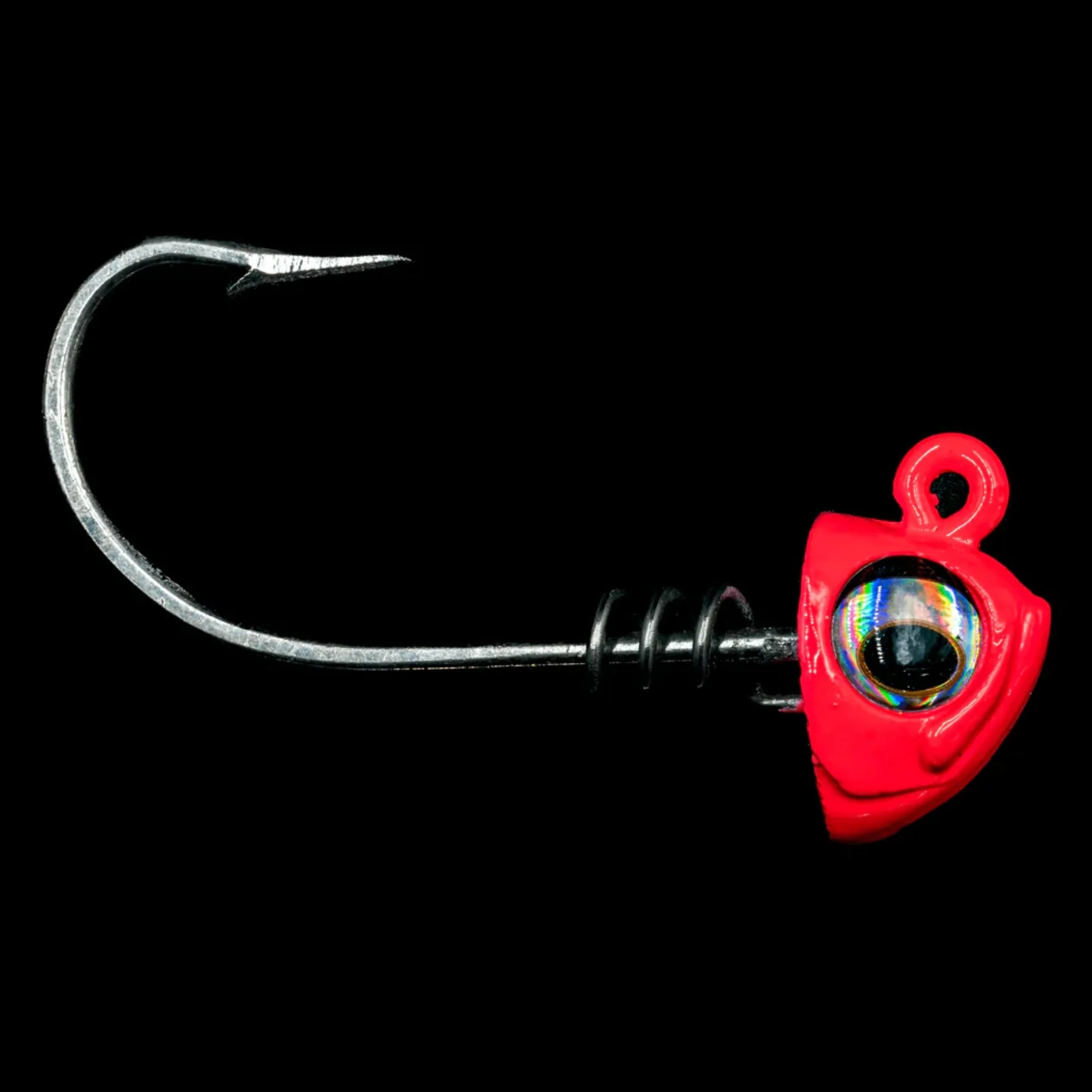 NLBN - No Live Bait Needed Hot Heads Screw Lock Jig Heads for 5" Paddle Tails - Image 3