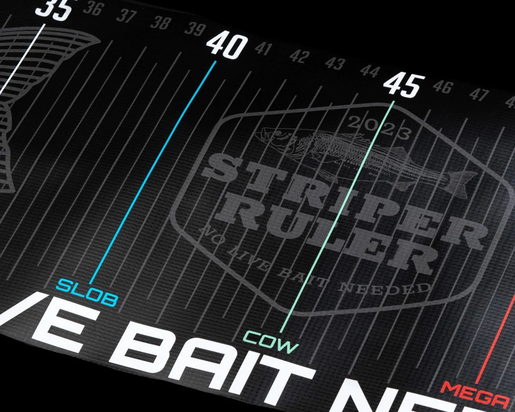 NLBN - No Live Bait Needed Big Striper Ruler - Image 3