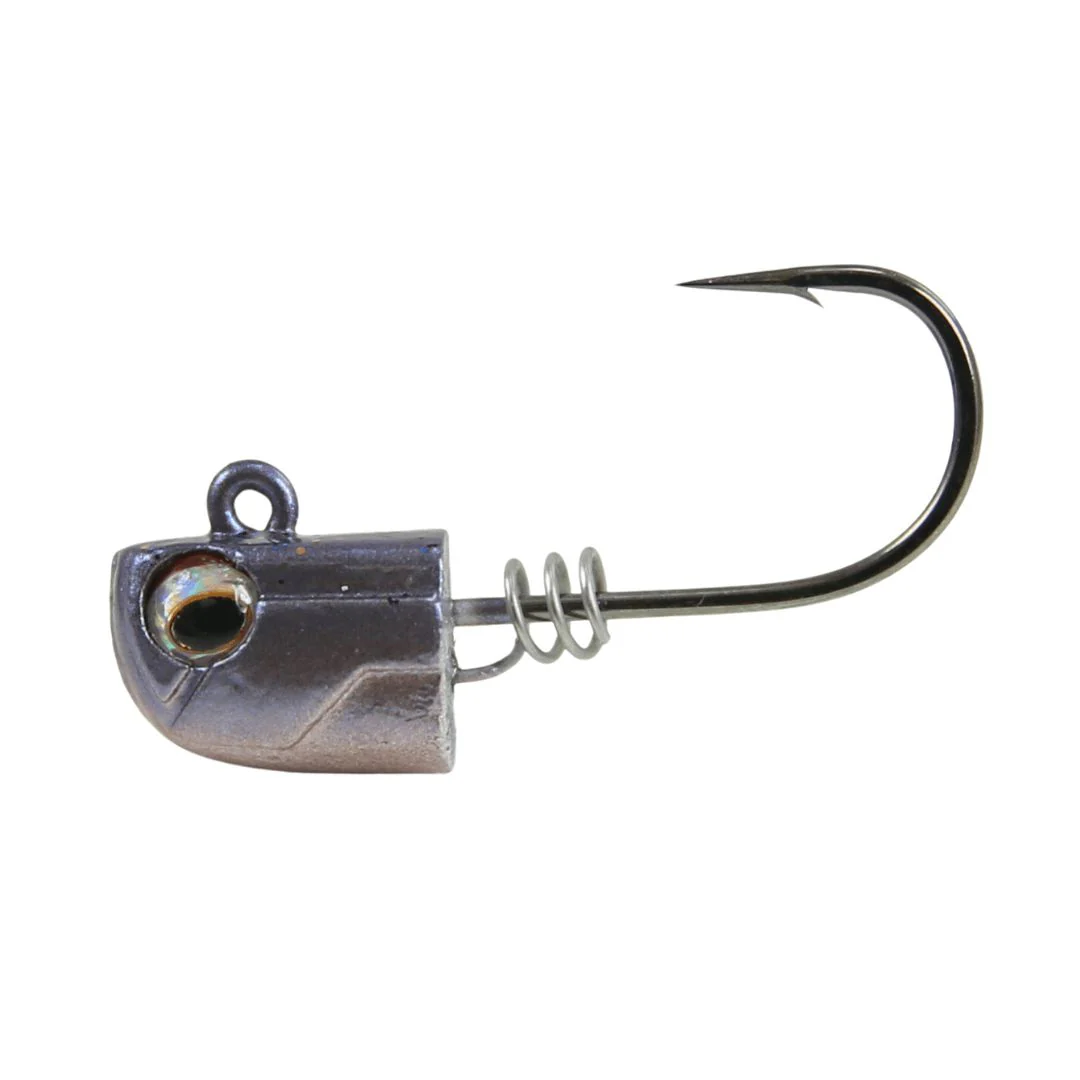 NLBN - No Live Bait Needed Screw Lock Jig Heads for 3" Paddle Tails - Image 3