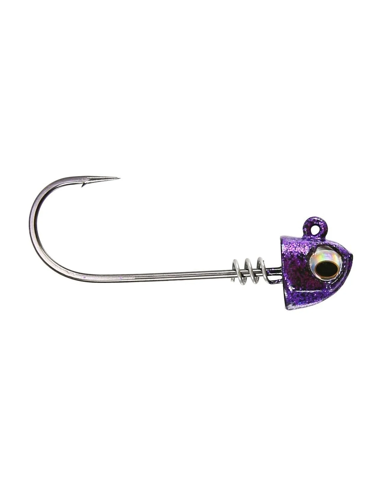 NLBN - No Live Bait Needed Screw Lock Jig Heads for 8" Paddle Tails - Image 5