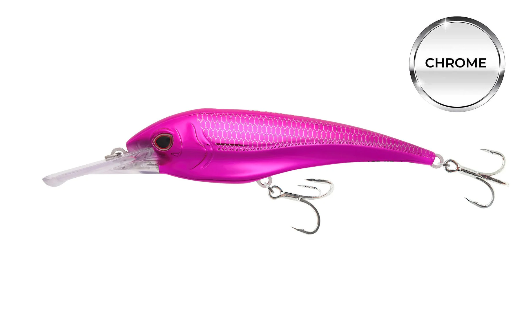 Nomad DTX Minnow Chrome Limited Edition Heavy Duty Sinking Trolling Lure - Image 2
