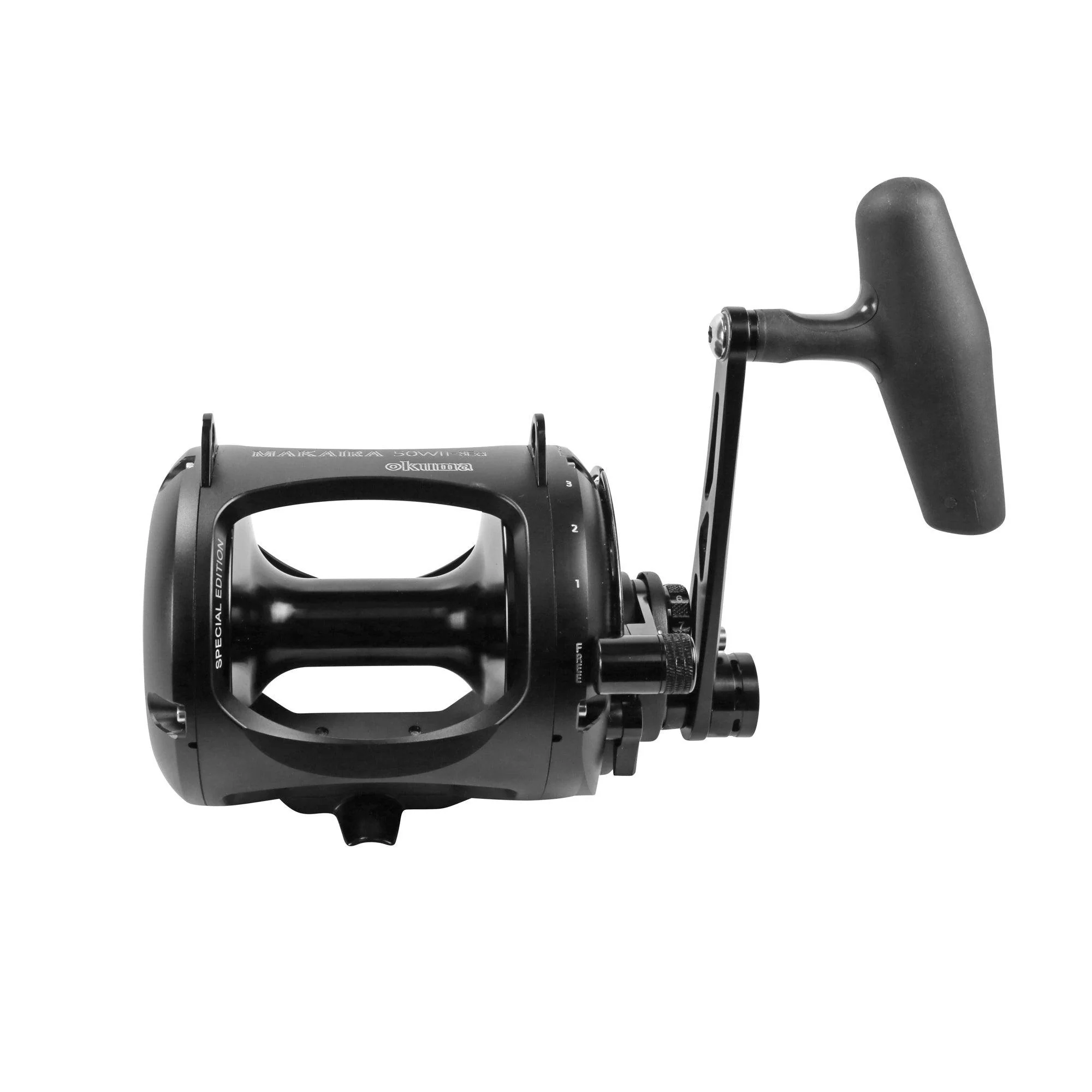 Okuma Makaira SEA Land Based Shark ver. 2-Speed Lever Drag Reels - Image 3