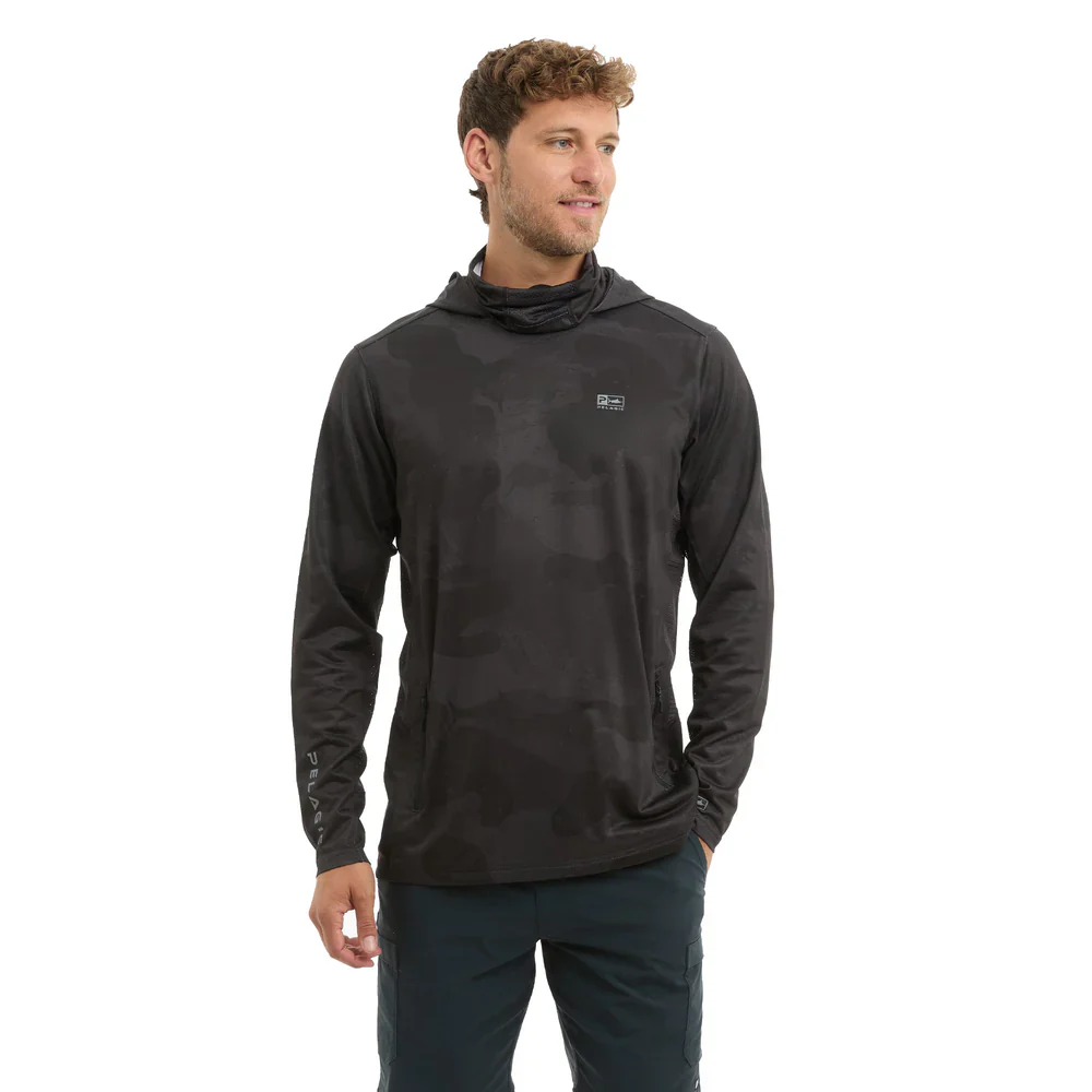 Pelagic Exo-Tech Hooded Fishing Shirts - Image 18