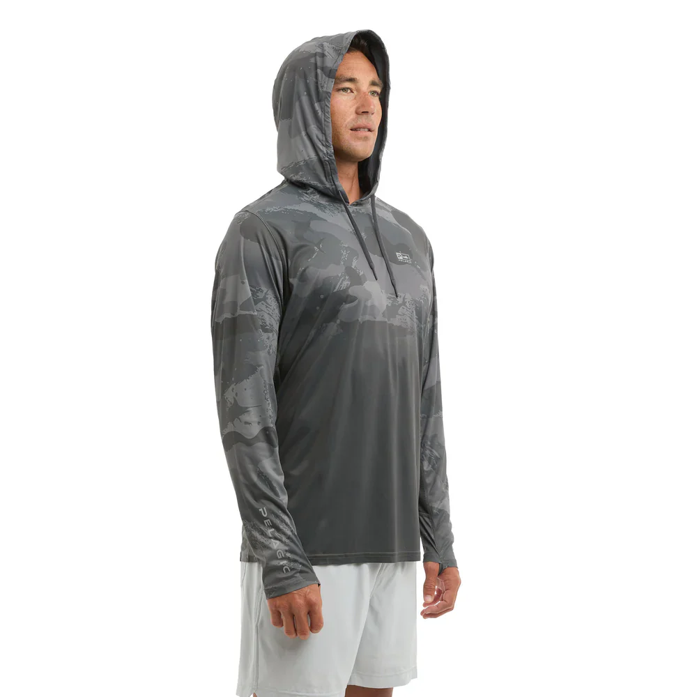 Pelagic Vaportek Hooded Fishing Shirts - Image 4