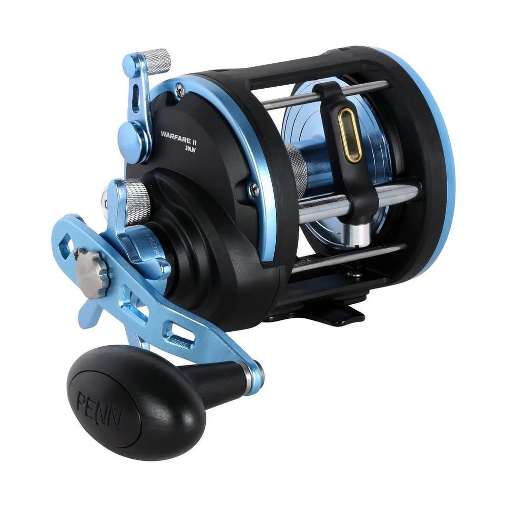 Penn Warfare II Star Drag Level Wind Conventional Reel - Image 4