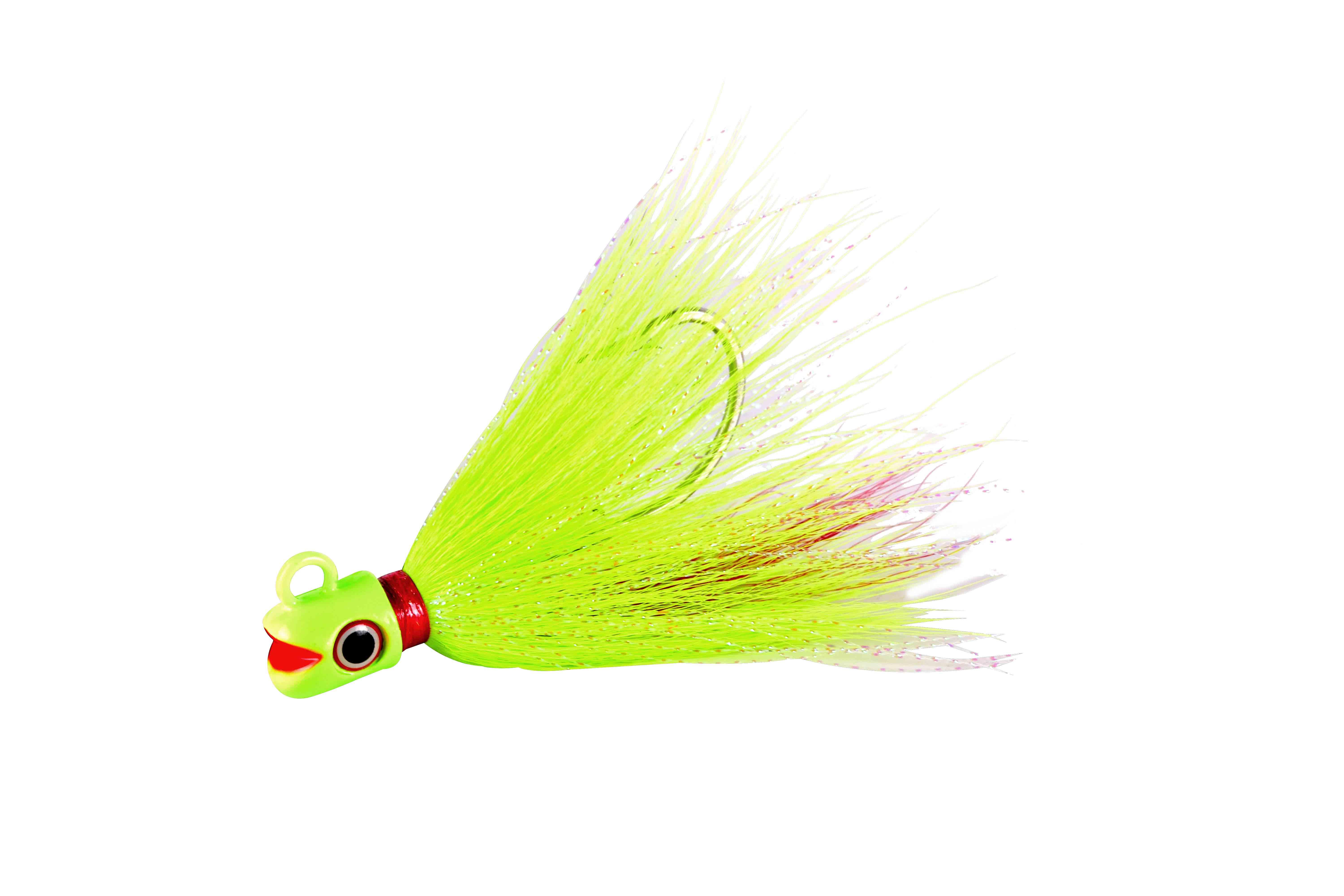 S&S Jigs Smilin' Bill Bucktail Jigs (New Ver.)